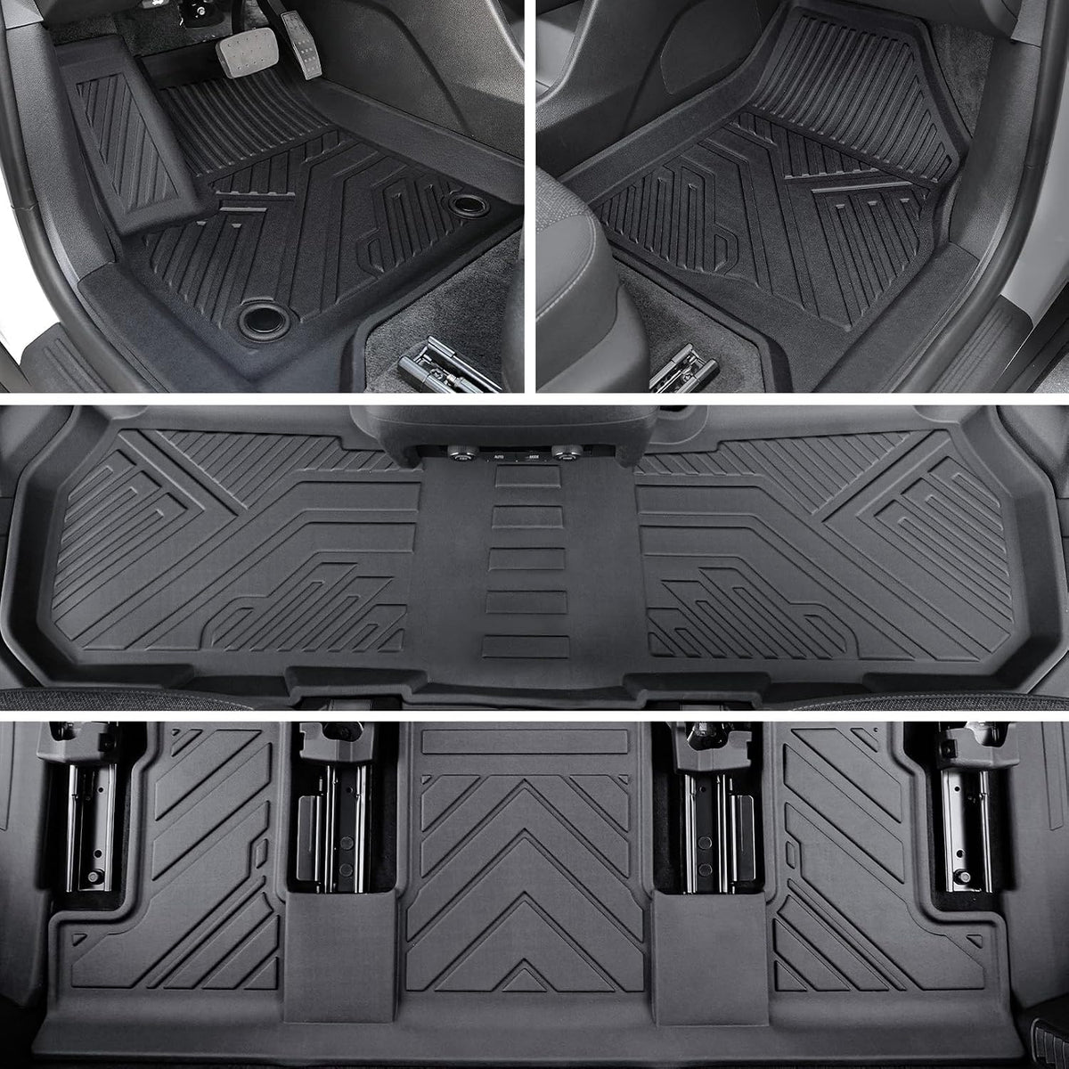 Floor Mats for Chevy Traverse & GMC Acadia 2024-2027 7 Seats