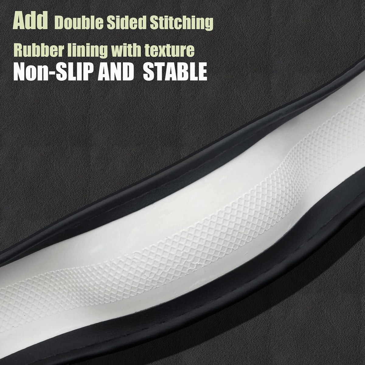 Steering Wheel Cover 14.5"-15", Non-Folding Packaging, Heavy-Duty