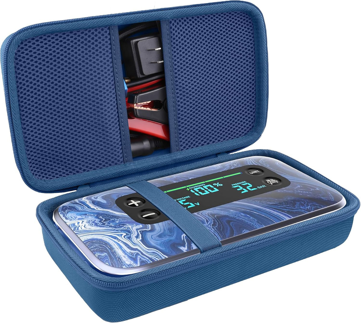 khanka Case for HALO Bolt Ultimate 3.0/2.0/Air+1750 Jump Starter,Blue