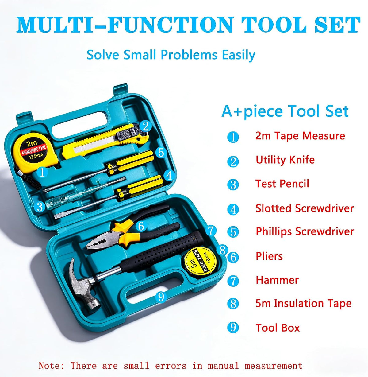 Car Emergency Kits for Vehicles with Jumper Cables Automotive Safety Kits