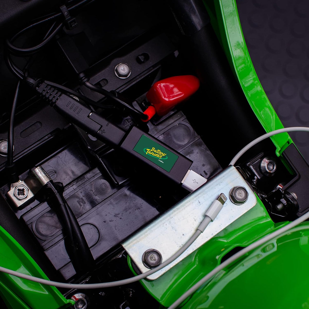 Battery Tender Quick Disconnect USB Charger Adapter - Easily Charge Mobile Devices with 12V Vehicle Battery on The Go - Perfect for Camping Our Outdoor Adventures - 081-0158