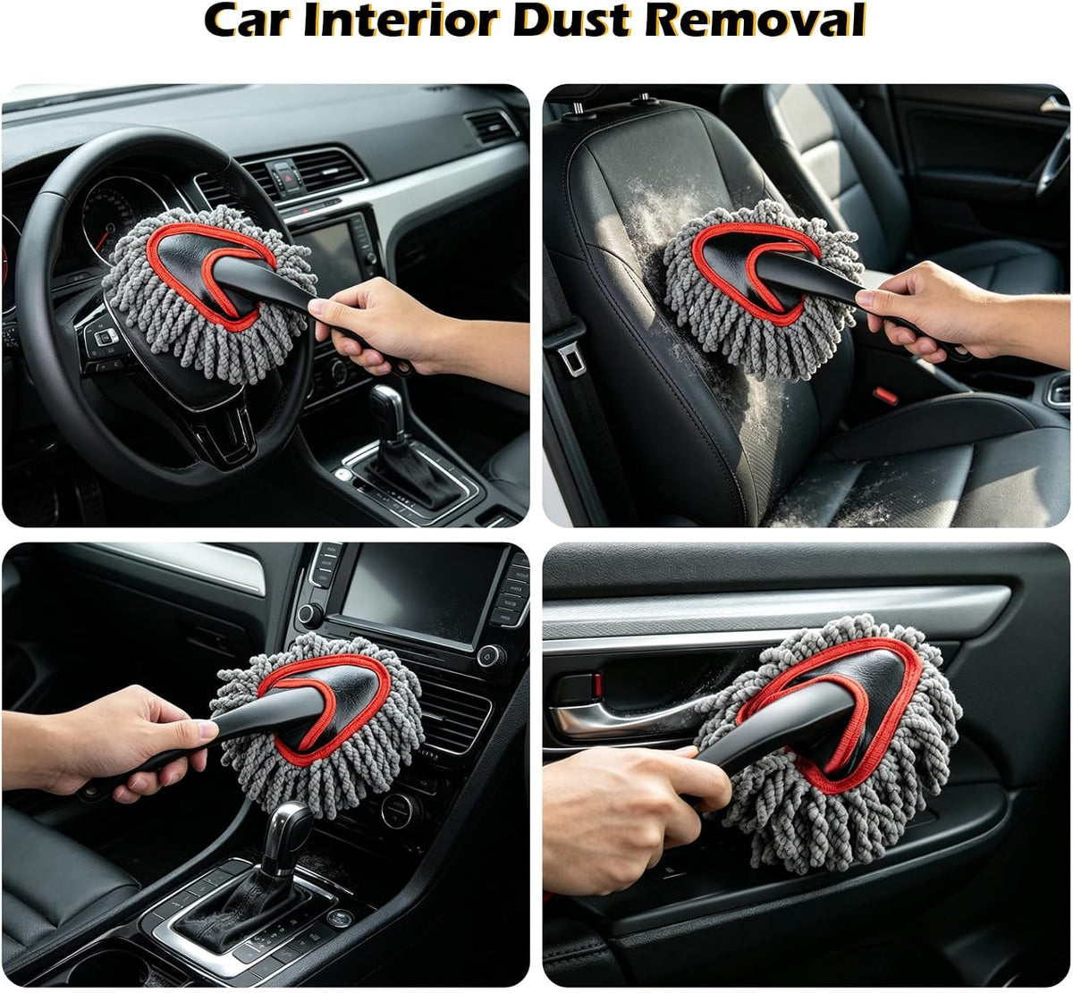 Car Duster Exterior Scratch Free,Microfiber Car Duster