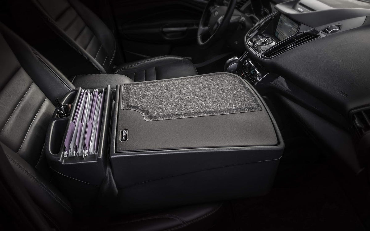 AutoExec AUE12004 Efficiency GripMaster Car Desk Black Finish