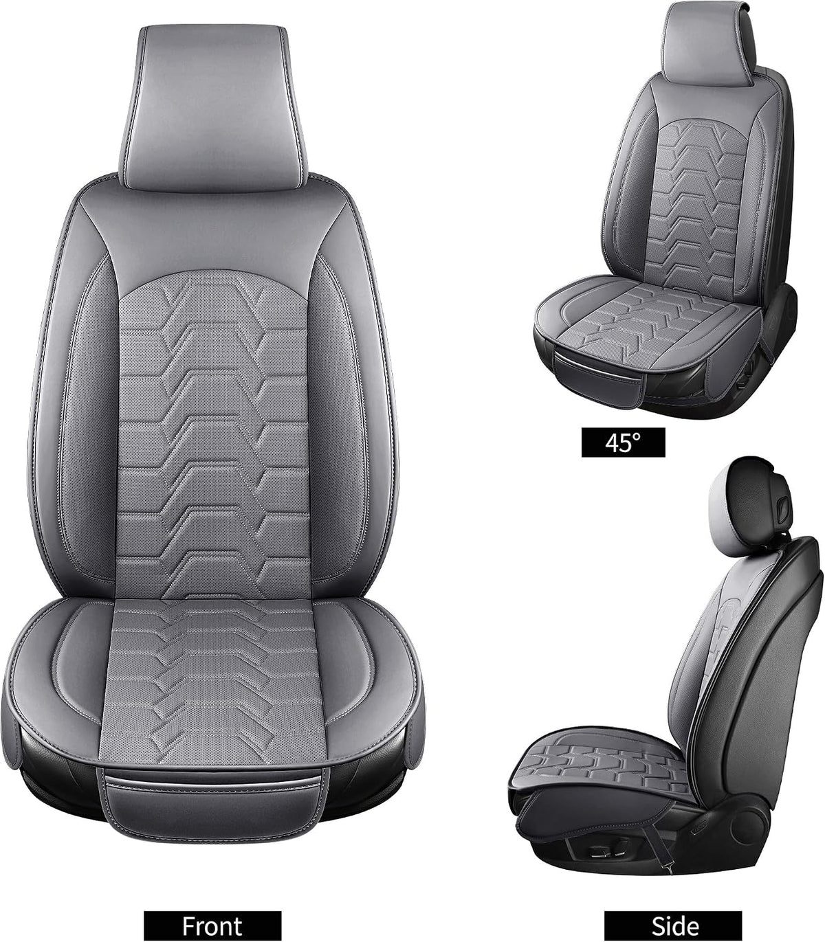 Leather Car Seat Covers Front Automotive Seat Protectors