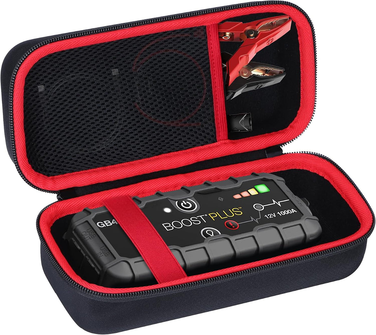 Lebakort Storage Case Compatible with Boost Plus GB40 / Boost X GBX45 / Boost XL GB50 / Boost Sport GB20 UltraSafe Lithium Jump Starter Box