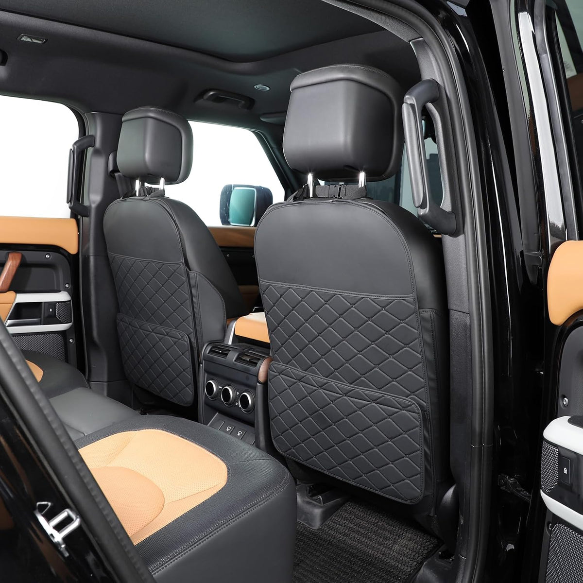 TAIKOO Seat Back Protector,Shields Seat Backs From Kicks and Adds Storage