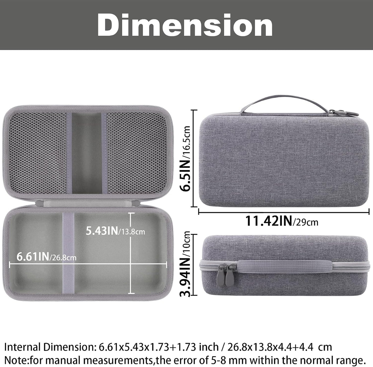 khanka Case for HALO Bolt Ultimate 3.0/2.0/Air+1750 Jump Starter,Grey