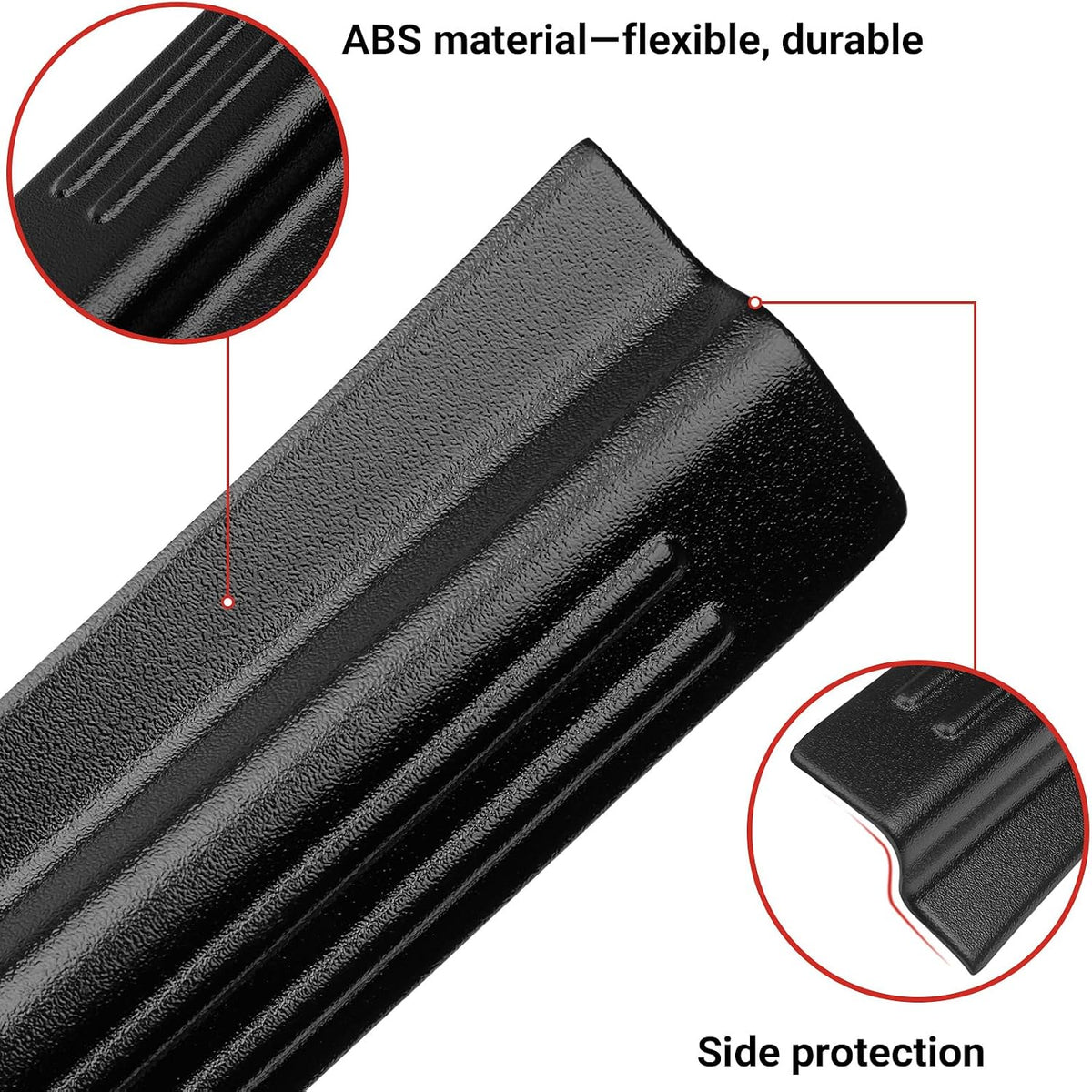4PCS Door Sill Protector for 2019-2026 Chevy Silverado GMC Sierra 1500 Door Sill Guard Replace 2025 Silverado 1500 Accessories ABS Material
