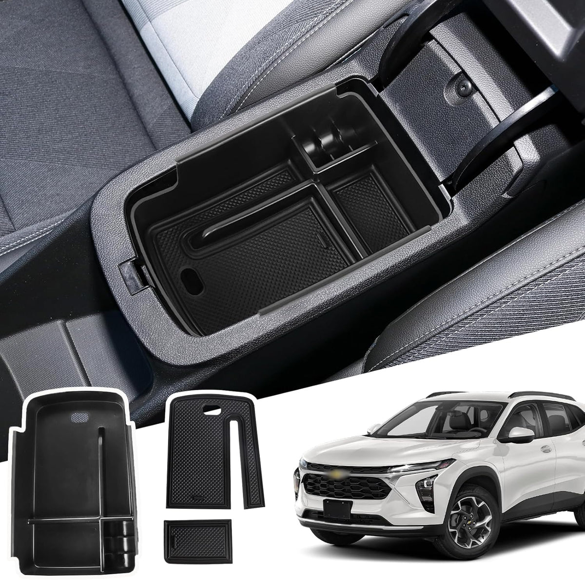 Center Console Organizer for 2024-2026 Chevy Trax/Buick Envista