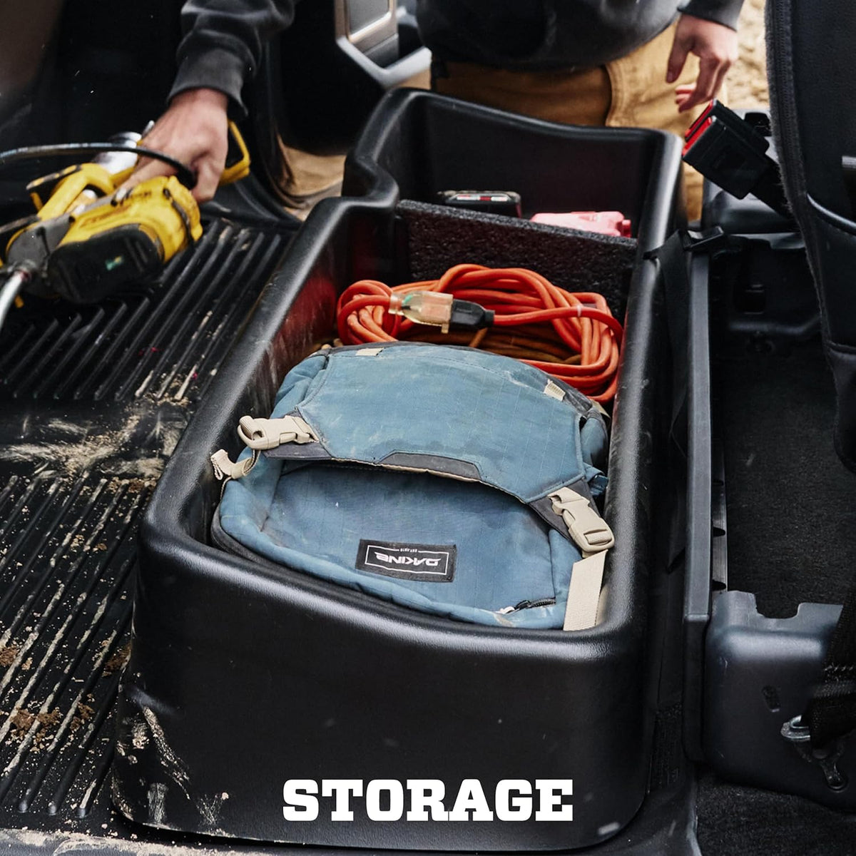 Husky Liners GearBox Under Seat Storage System for 2019-2026 Chevrolet Silverado 1500 & GMC Sierra 1500, 2020-2021 Silverado 2500HD, 3500HD & 2020-2026 Sierra 2500HD, 3500HD (CREW CAB ONLY)