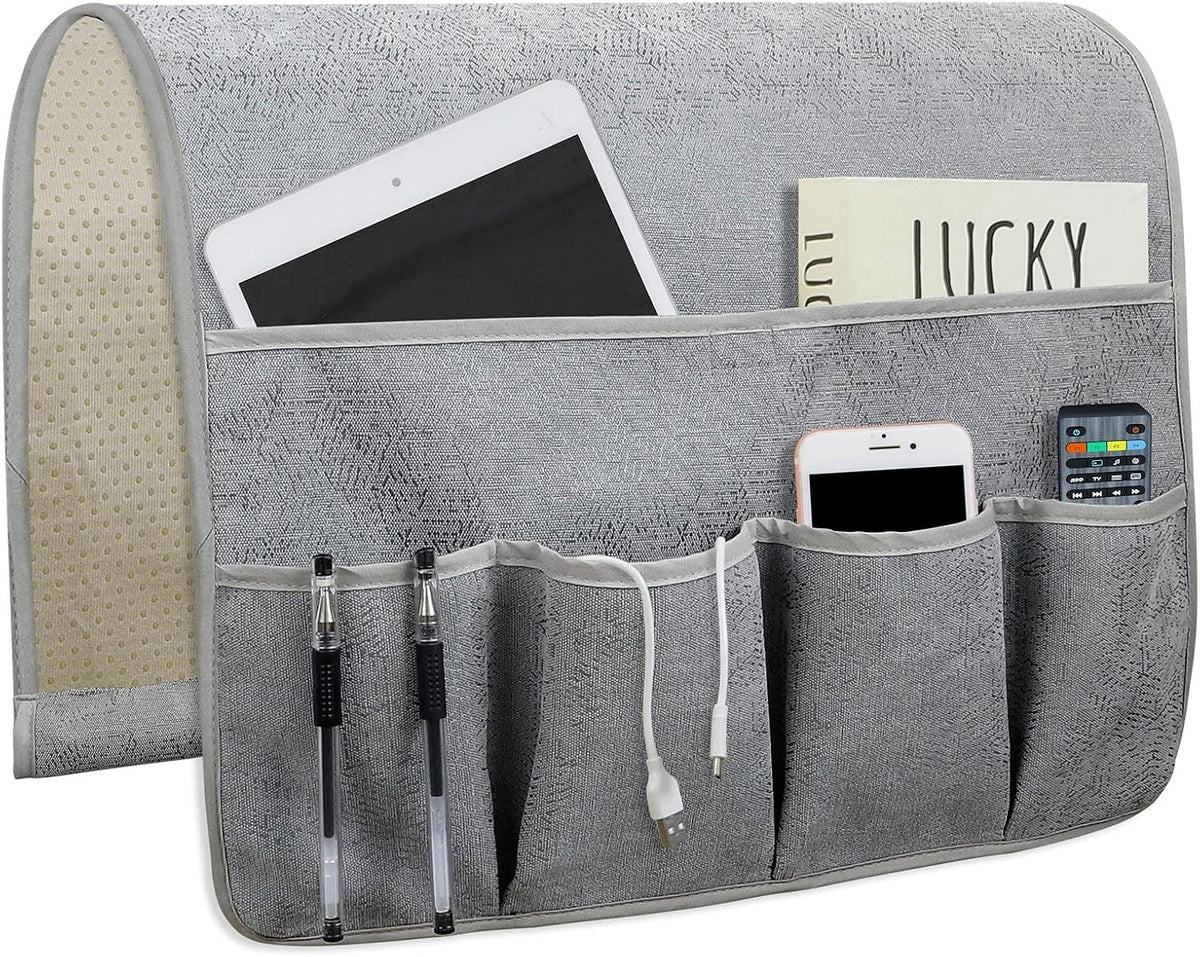 Remote Control Holders for Armchairs, Couch Caddy, Featuring Non-Slip Bases