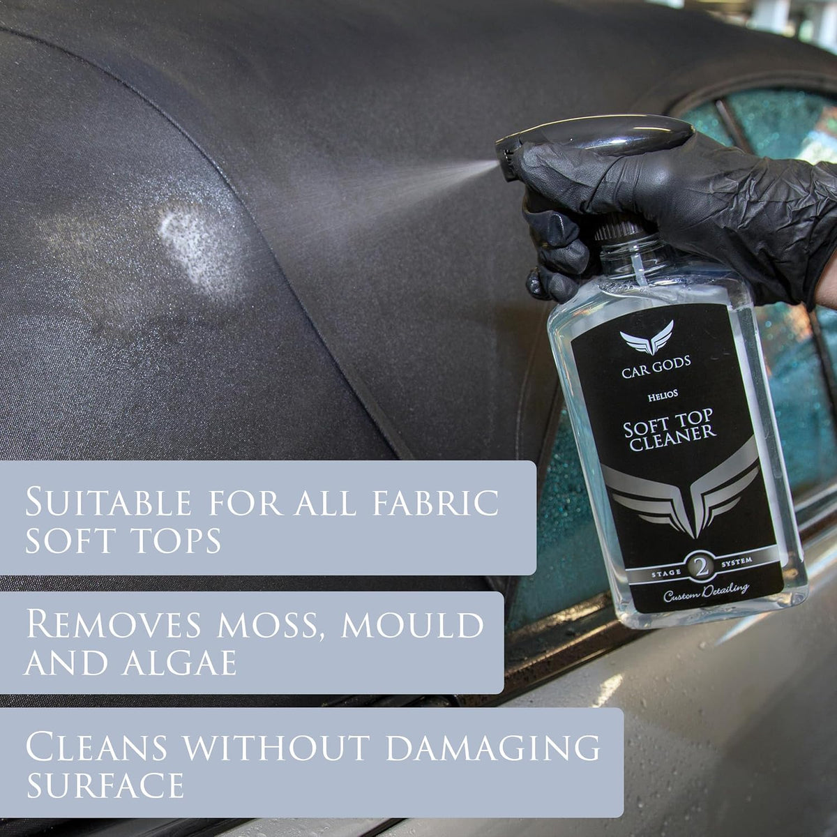 Car Gods Helios Soft Top Cleaner, 17 Fl Oz