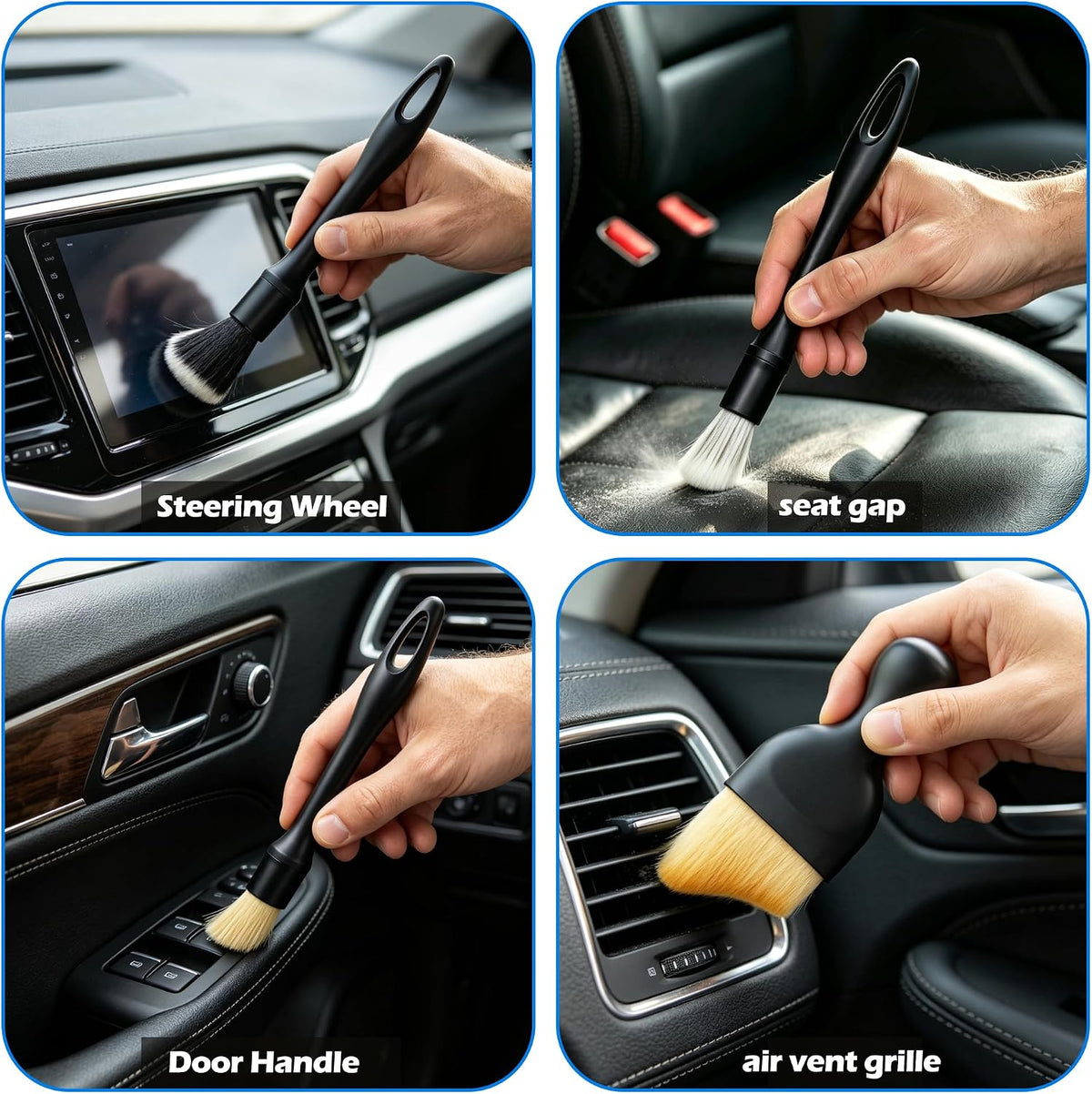 AntDesign Car Cleaning Kit Interior - 10 Item Kit