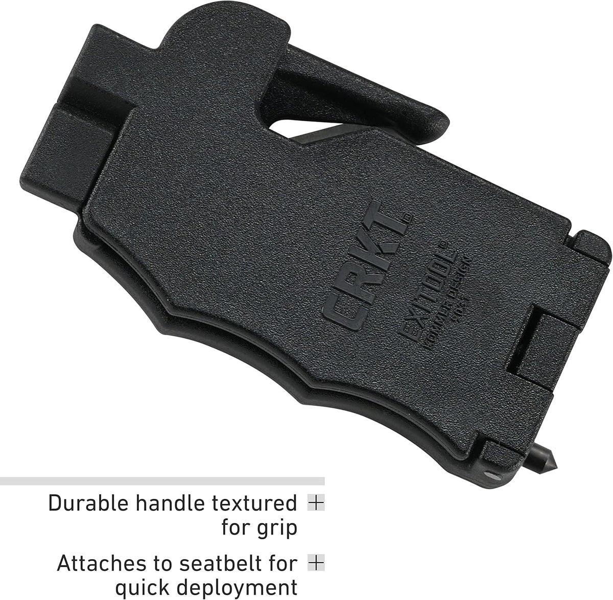 CRKT Exitool Compact Emergency Tool, Black, 9031
