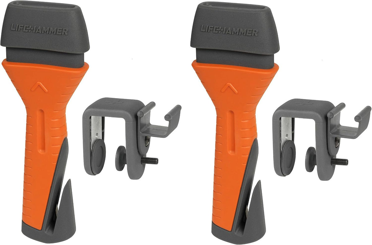 Lifehammer Safety Hammer Evolution - Automatic Emergency Escape and Rescue Hammer With Seatbelt Cutter