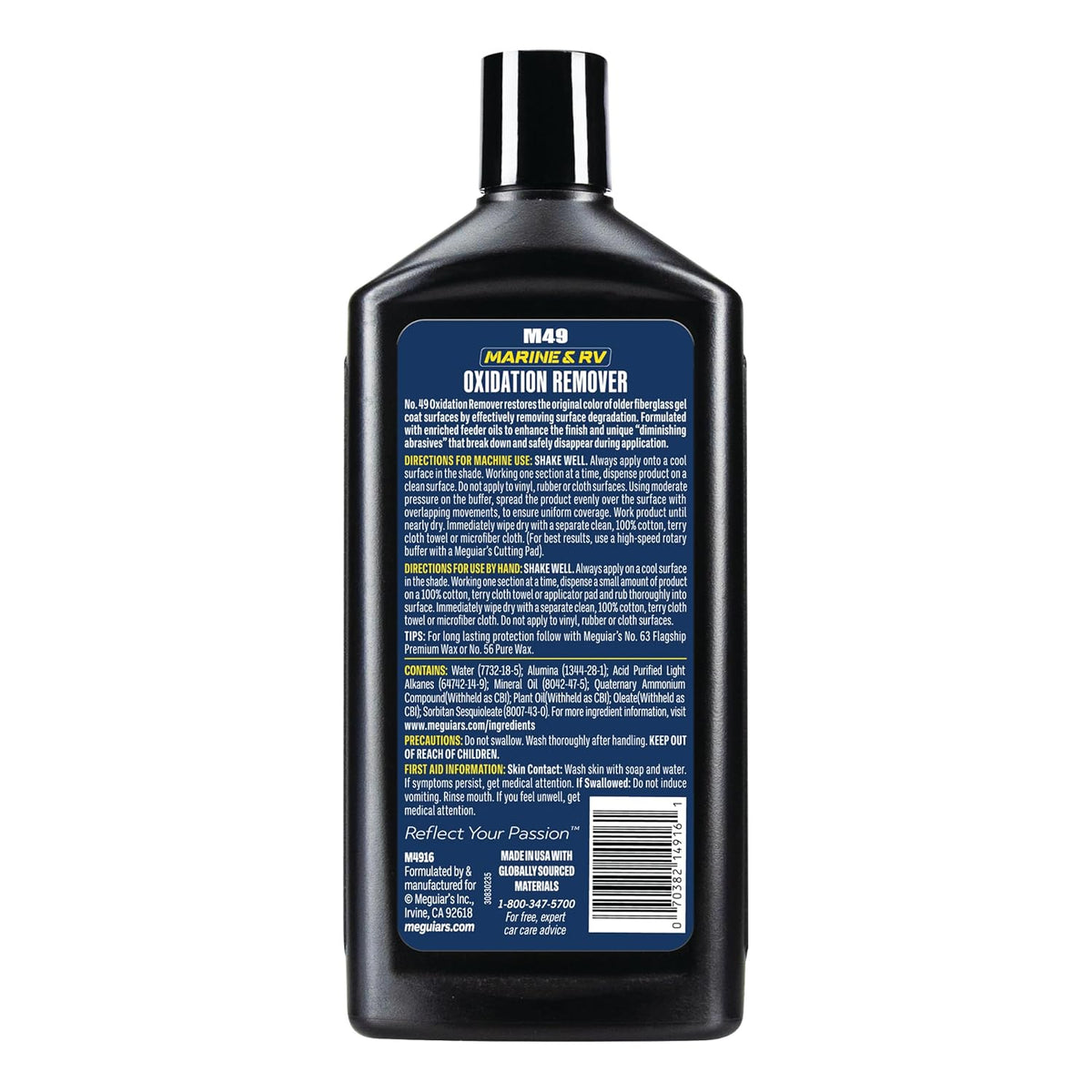 Meguiar's M49 Heavy Duty Oxidation Remover, 16oz