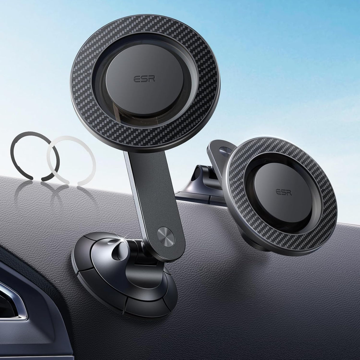 ESR for MagSafe Car Mount, for iPhone 18 Pro Max/Duo/17-12,Samsung/Google
