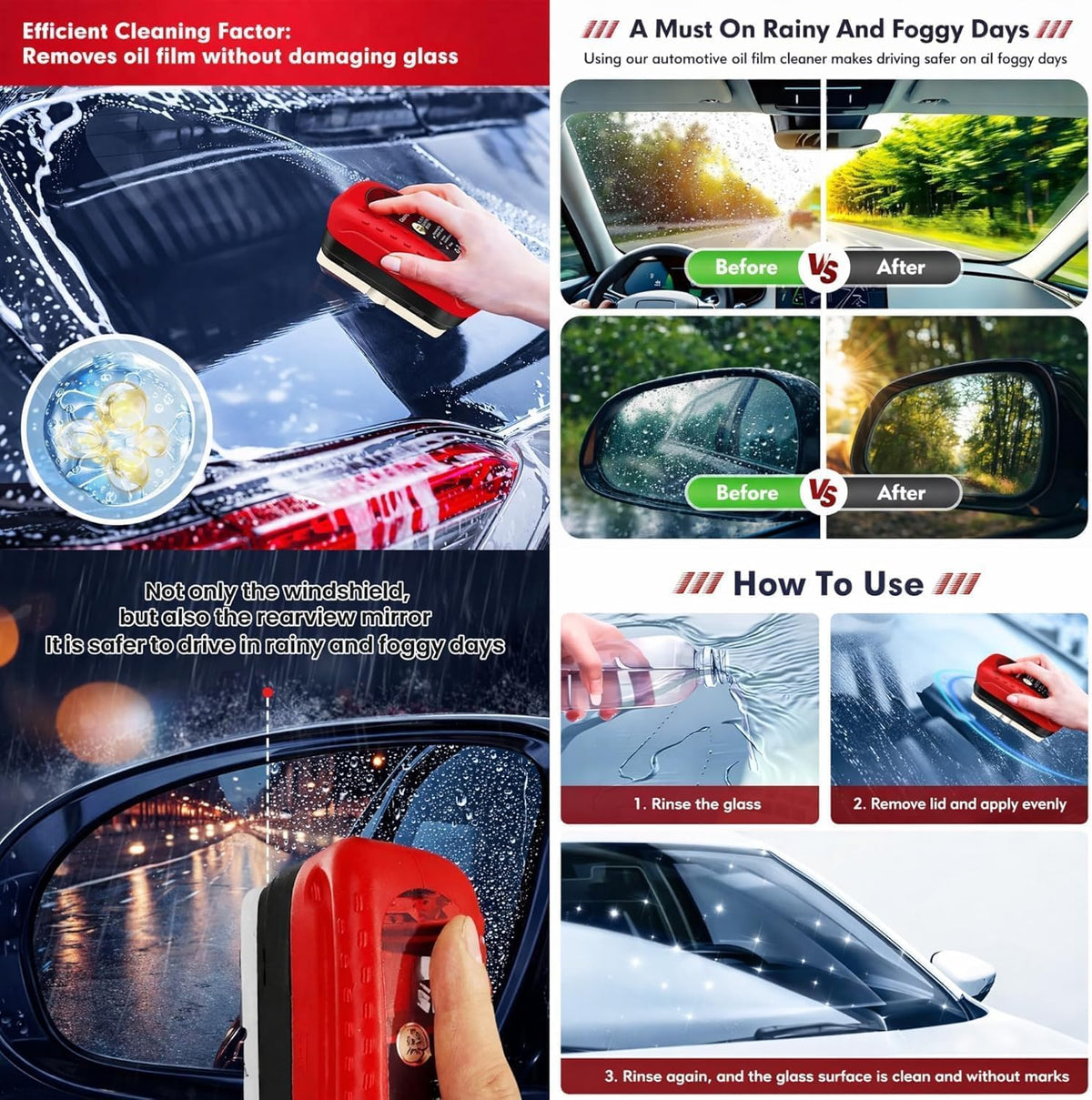 8 PCS Car Cleaning Kit Car Accessories 2026 with Portable Car Vacuum Cleaner | Car Interior Cleaning Kit | Car Duster, Detailing Brush, Anti Fog Spray & Microfiber Cloth | (8 Pack)