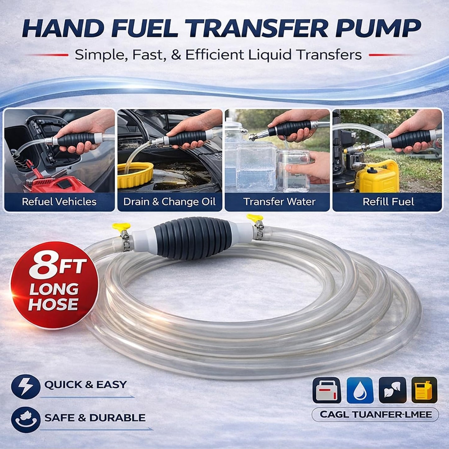 Car Roadside Emergency Kit, with Jumper Cables Automotive Kit,Car Safety Roadside Assistance Kit Headlamp,Tow Straps, Safety Hammers, Rainwear, Gloves.Black