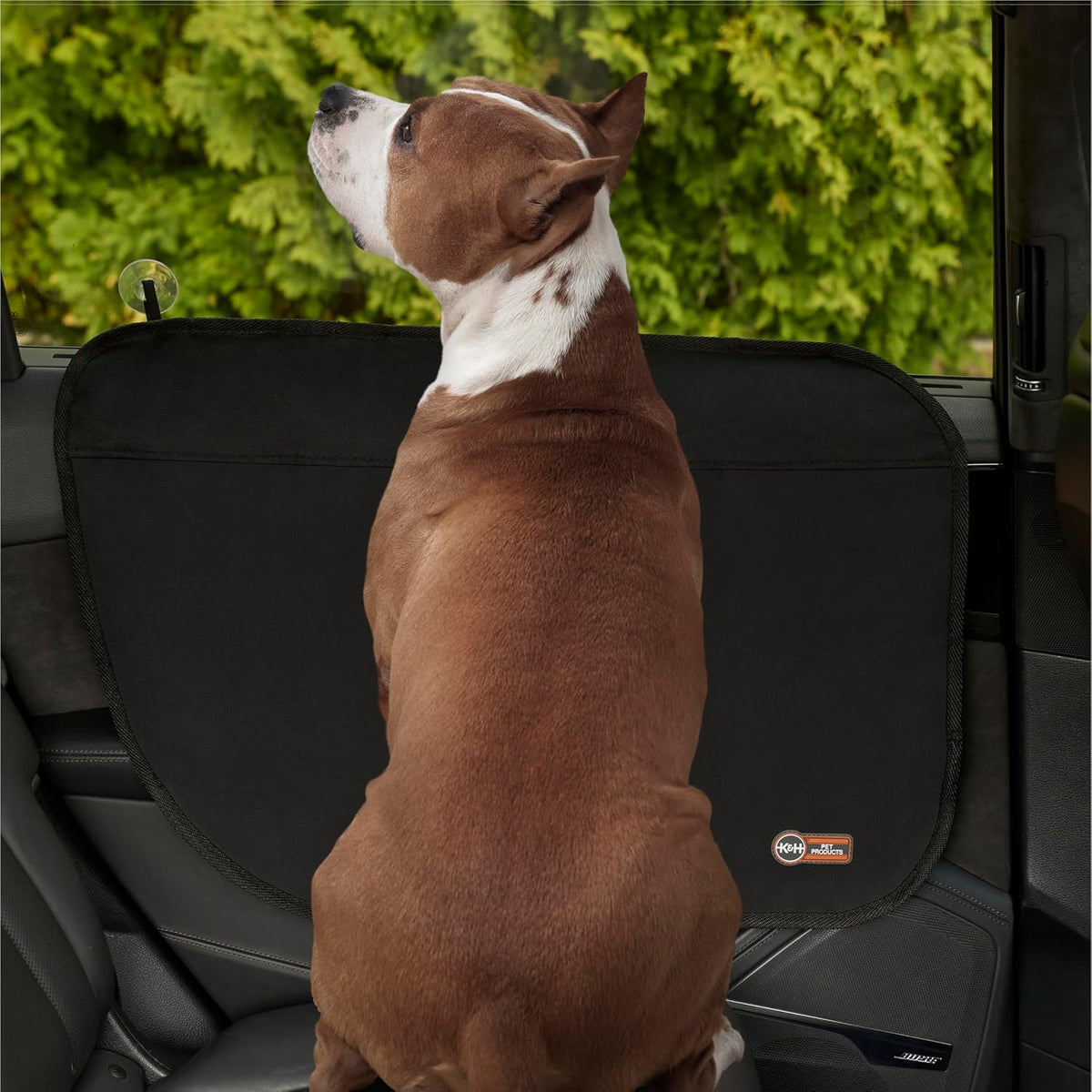 K&H Car Door Protector for Dogs, 2 Pack - 27x19in Black