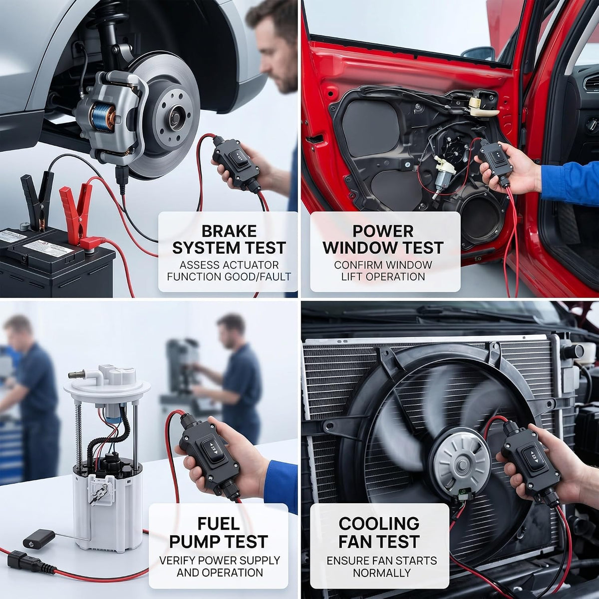 Universal Car Motor Diagnostic Tool EPB Emergency Release Tool Brake Controller Service Dismantling Reset ABS Scan with Services Mode Electronic Parking Brake Tools for Vehicles(1pc)