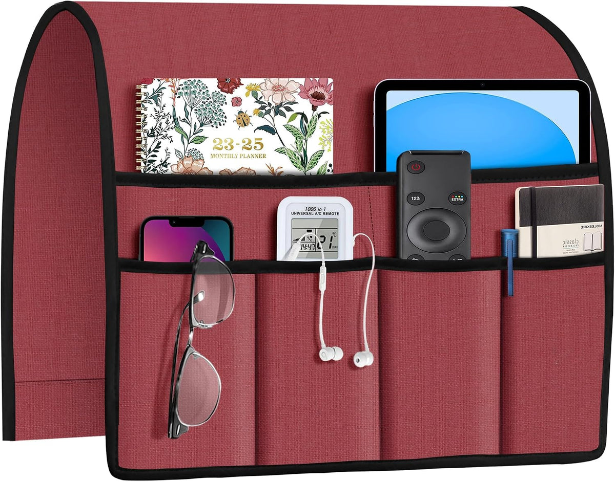 Joywell Remote Control Holder Armchair Caddy Armrest Organizer Beige