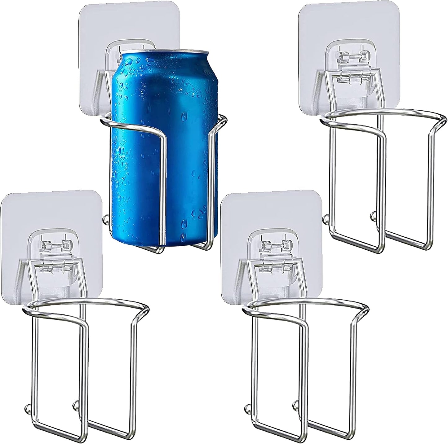 Skywin Large Cup, Water Bottle & Tumbler Holder Organizer (Screw Mount)- 2 Pack – Heavy-Duty Stainless Steel Drink Holder for Boats, Trucks, Cars, RVs & Yachts, Fits Large Tumblers, Bottles & Cans