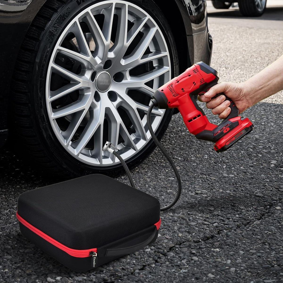 Hard Tire Inflator Case for CRAFTSMAN CMCE521B, Box Only
