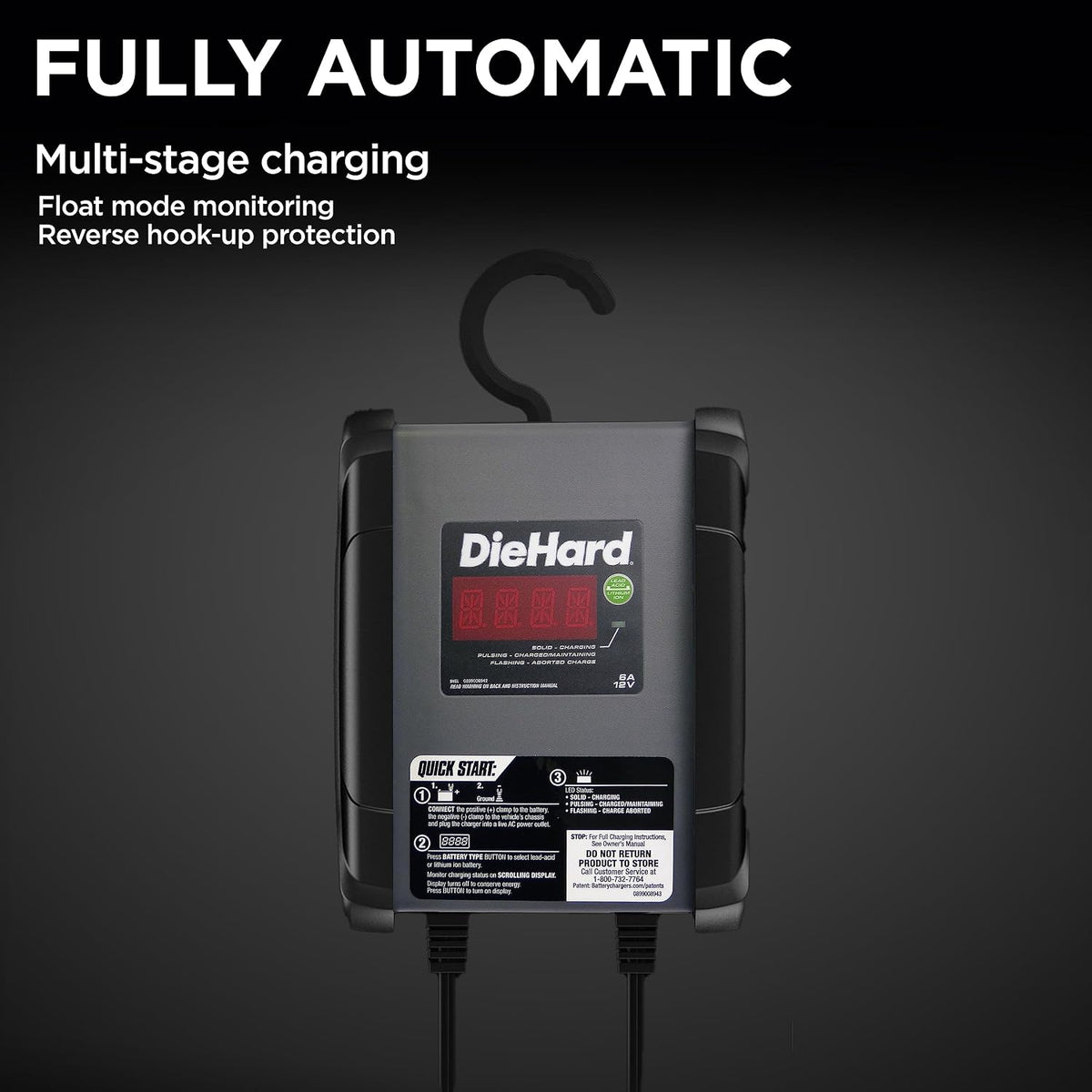 DieHard DH6L 6A 12V Fully Automatic Battery Charger