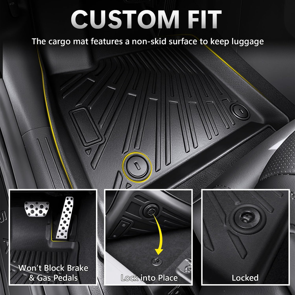 Floor Mats & Cargo Liner for Honda CRV 2007-2011 Full Set