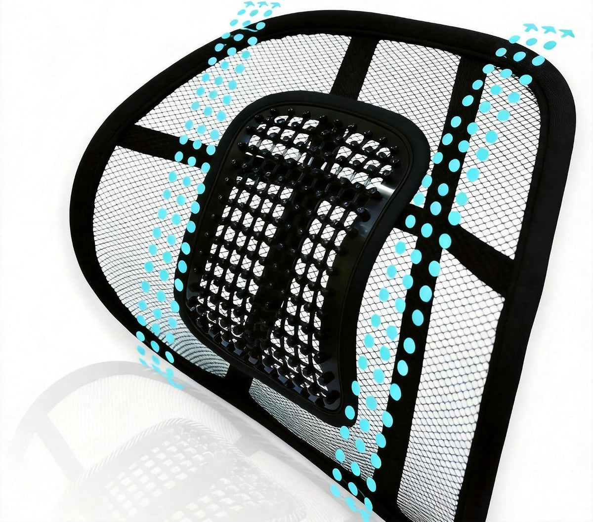 Big Ant Breathable Back Pain Relief Cushion for Car Seat, Office Chair Wt