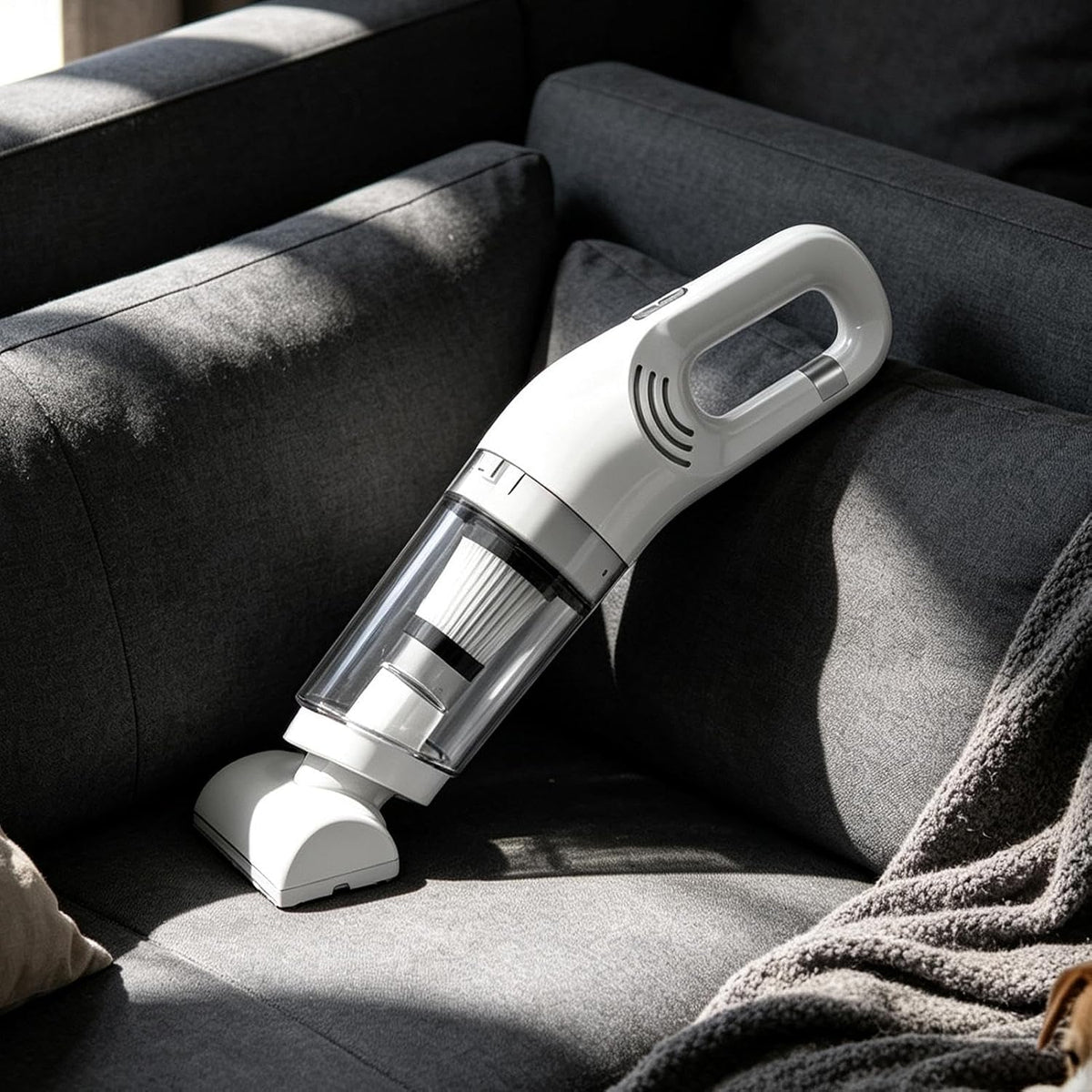 Cordless Vacuum for Dorm | 12000Pa Handheld Dust Suction with HEPA Filter