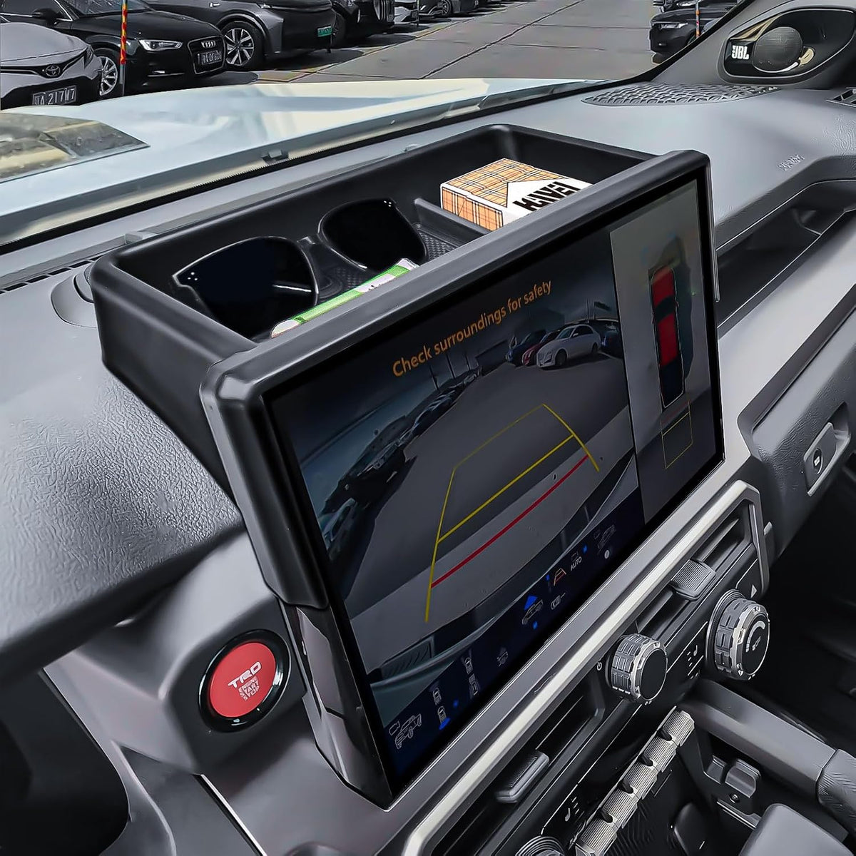 Dash Storage Box for 2024-2026 Toyota Tacoma& 25-26 4Runner with 14" Screen