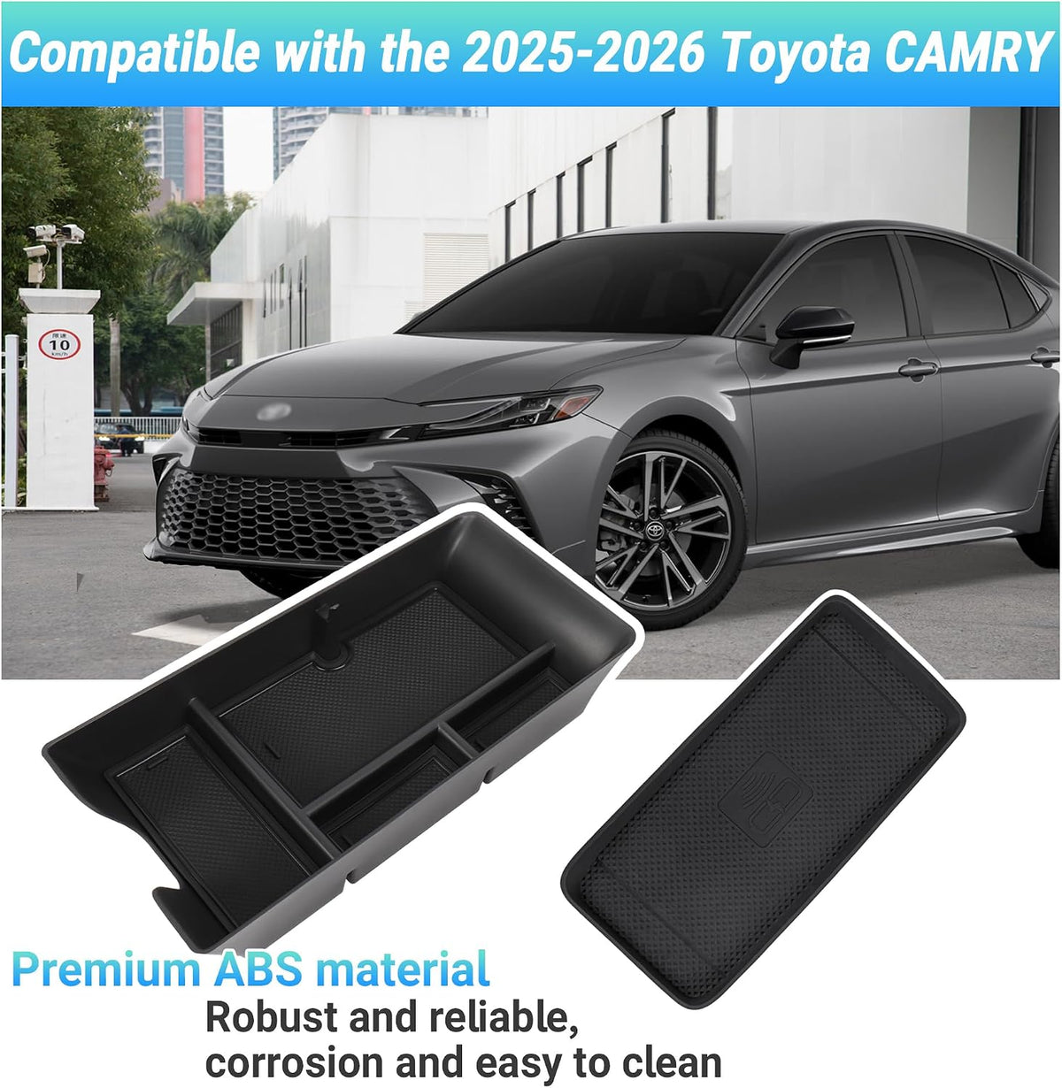 Center Console Organizer Set for 2025-2026 Toyota Camry