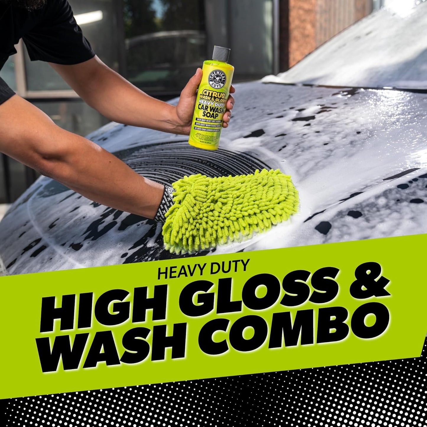 Chemical Guys, 7-Piece Car Cleaning Kit, Wash, Wheel & Interior Cleaners | Everything a first-time detailer needs for a full inside-and-out clean without buying pieces one at a time