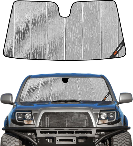 Pigenius Windshield Sun Shade for Toyota Tacoma 2005-2015 Front Window Sunshade - AstraGuard