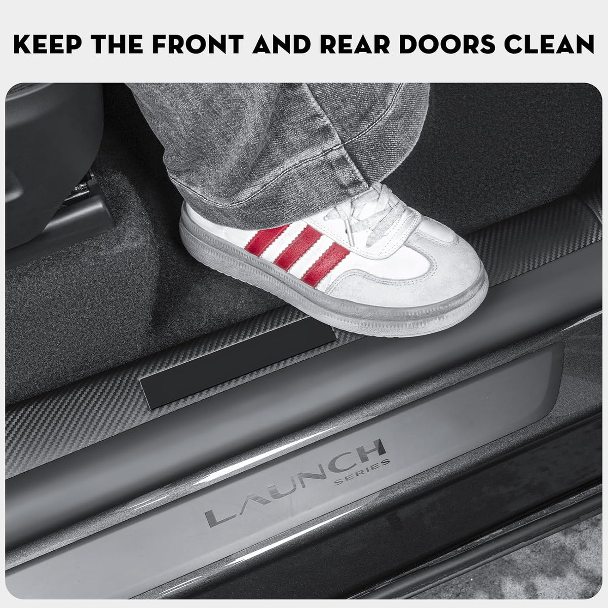 8PCS Door Sill Protector for Tesla Model Y Juniper [Anti-Kick]