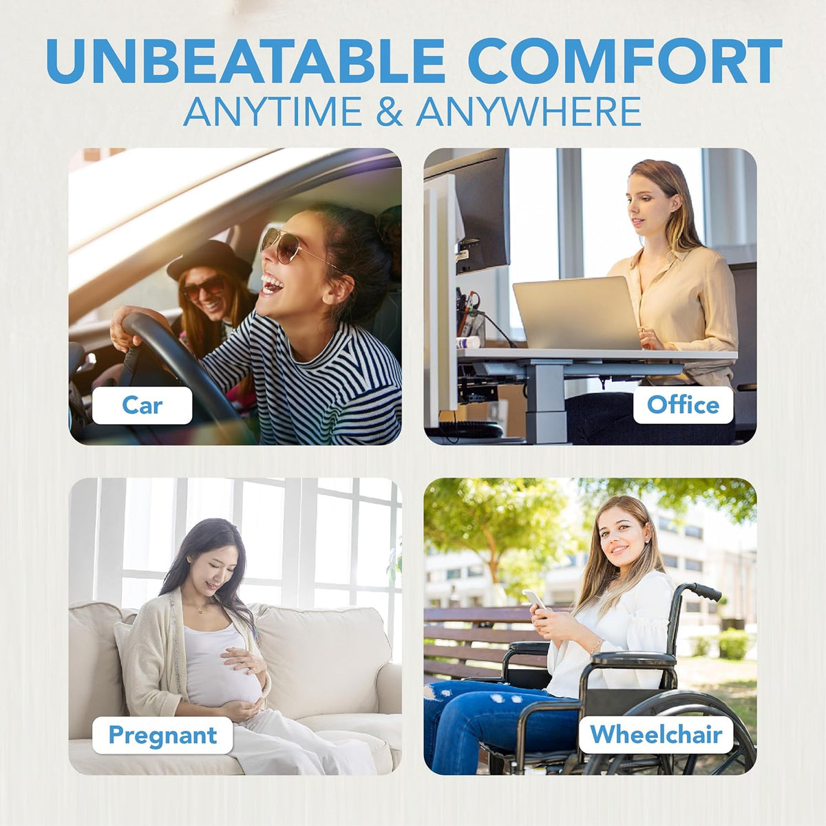 Lofty Aim Car Seat Cushion, Car Seat Pillow, Automotive Cushion