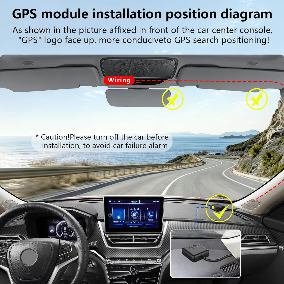 Mangoal 4K Dash Cam for Subaru Forester Select Gen6 SL 2025 2026 (Model B)