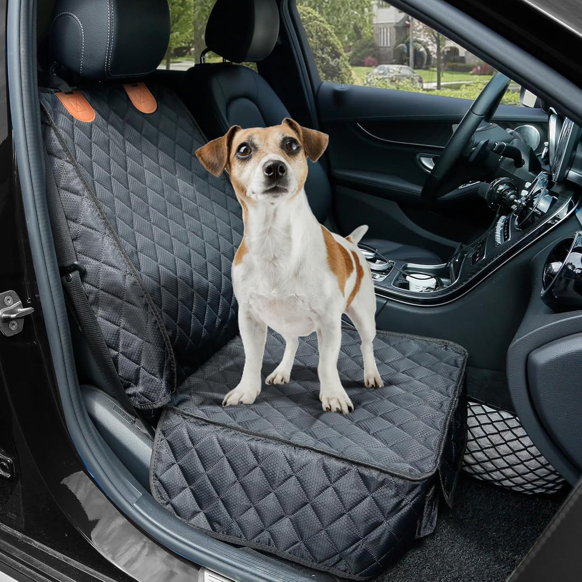PETICON 2 Pack Pet Car Seat Cover for Front Seat, Captain Chair Seat Cover