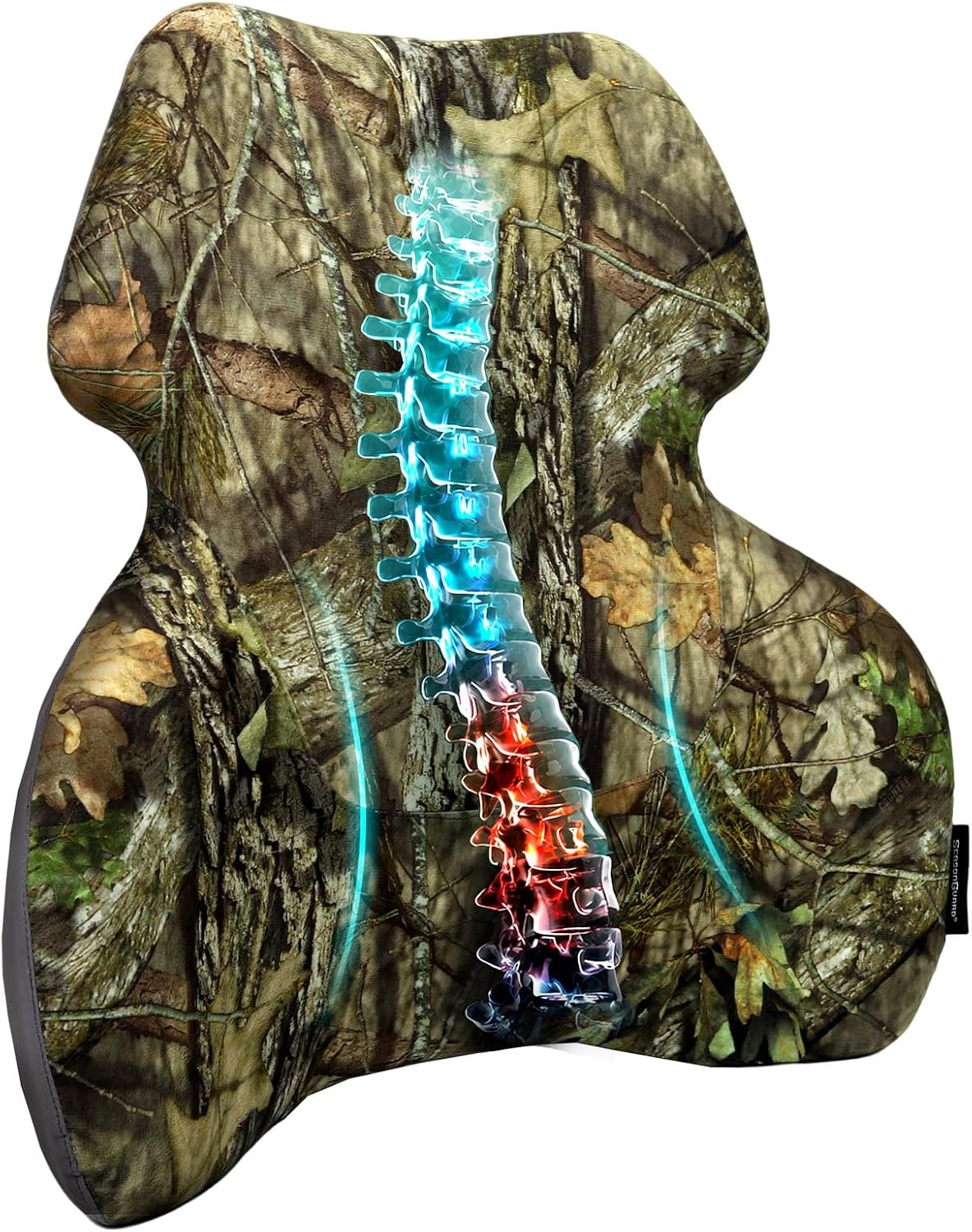 Season Guard Back Support Pillow, Lumbar Pain Relief Cushion for Office/Car