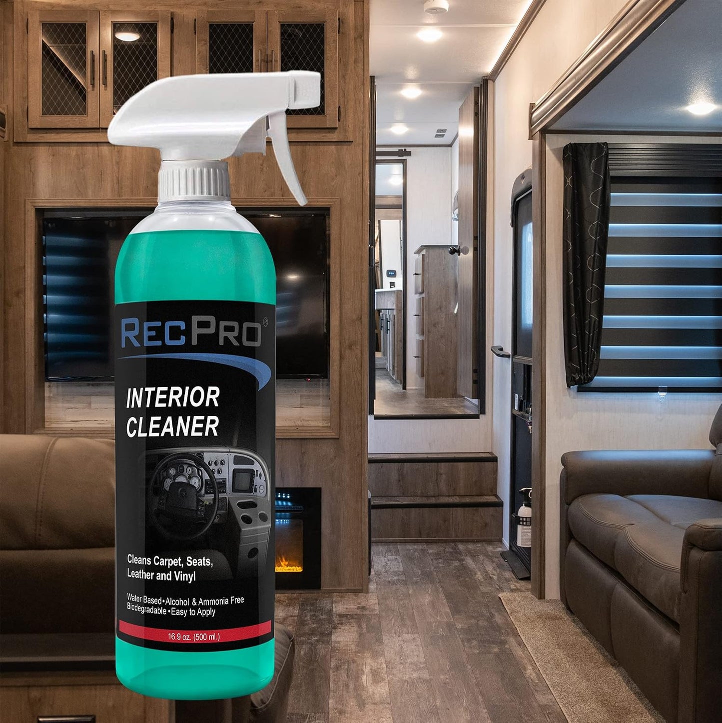 RecPro RV Interior Cleaner | Furniture Cleaner, Seat Cleaner, Fabric Cleaner | Cleans Carpets, Seats, Leather, Upholstery and Vinyl (Interior Cleaner Only)