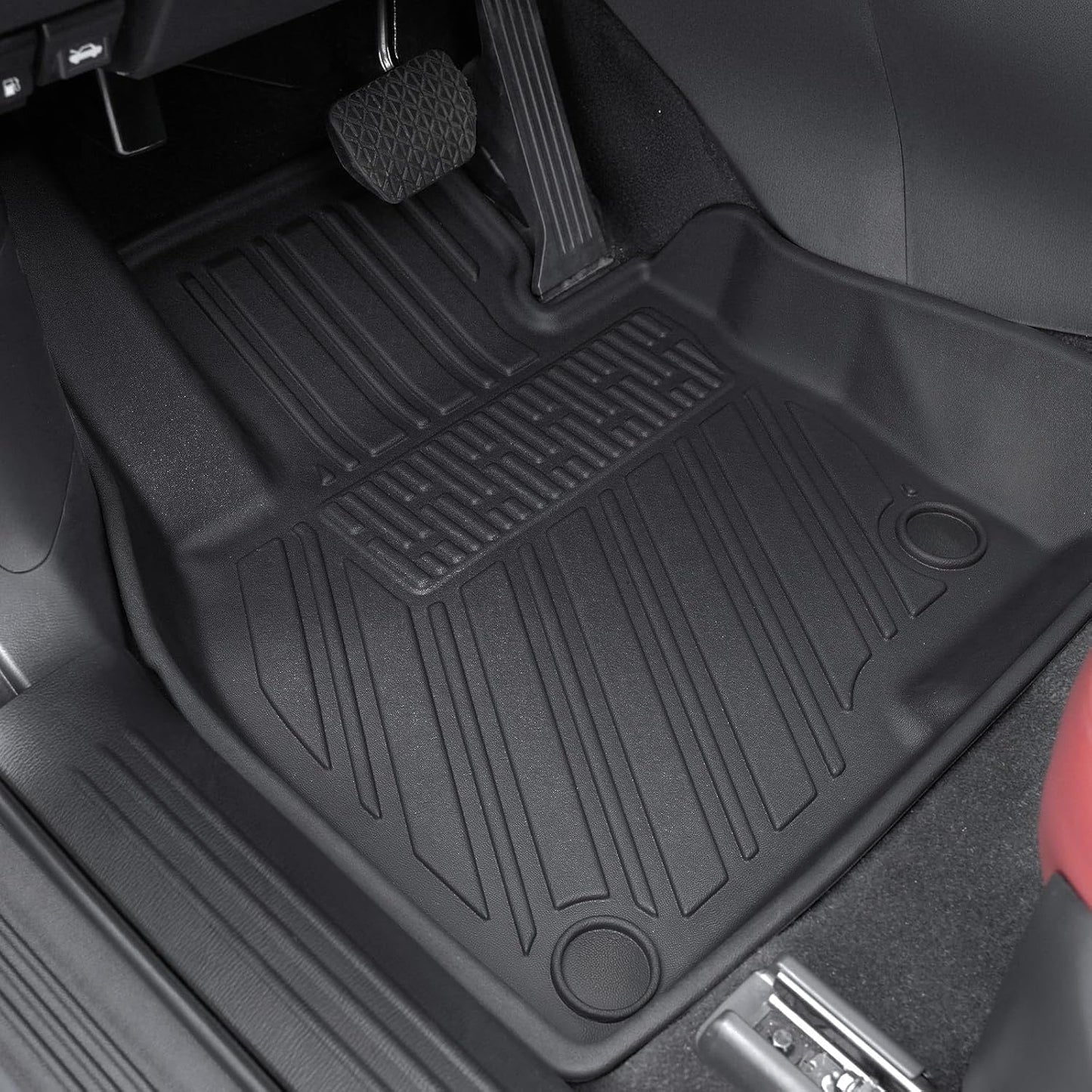 Floor Mats for Mazda CX-5 2017-2025, All Weather Floor Mats Trunk Cargo Liner with Backrest Protectors and Door Sill Guards Accessories, Full Coverage Set