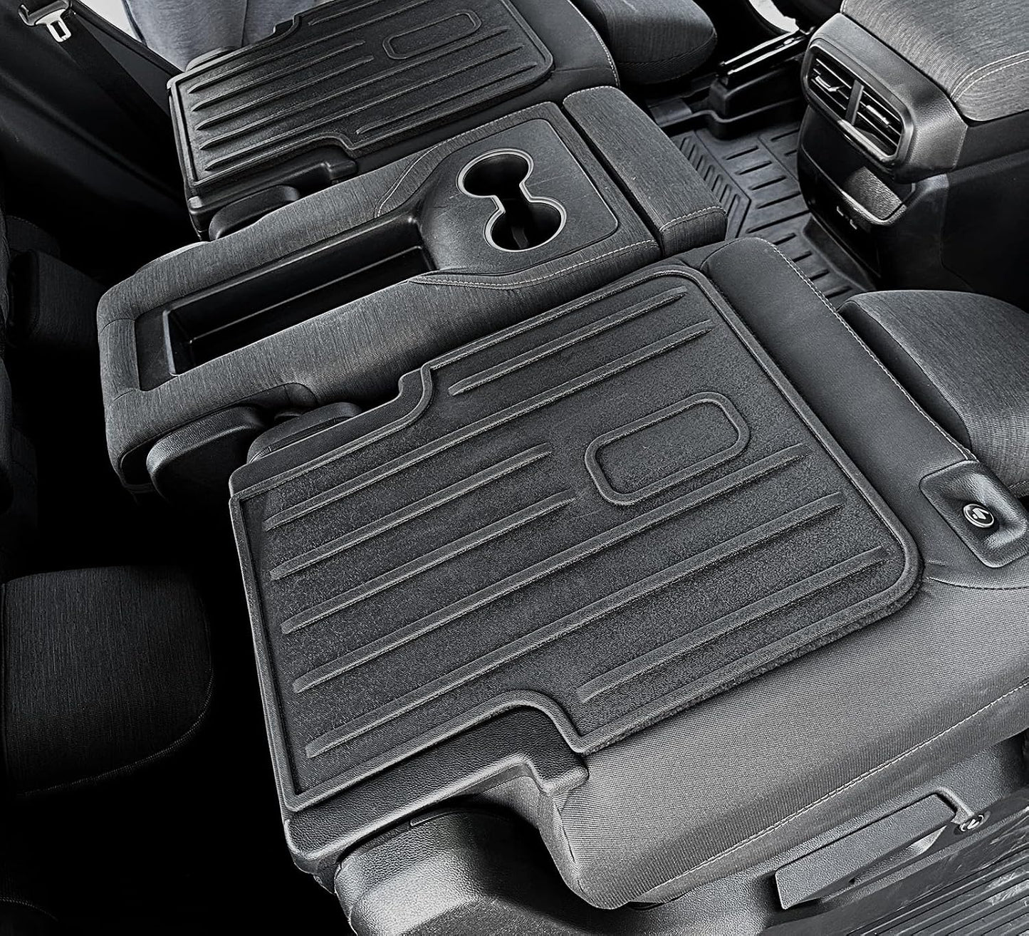 Kick Mats Backrest Mats for Honda Pilot 2026 2025 2024 2023, All Weather TPE 2nd Row Seat Back Protector Car Accessories for Pilot (Kick Mats)