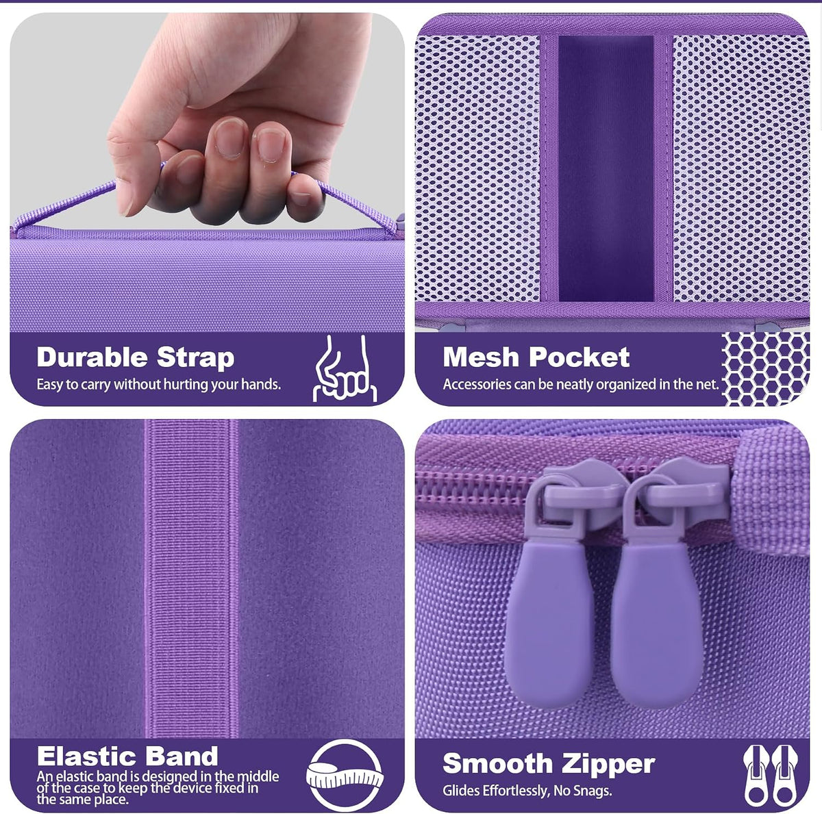 khanka Case for HALO Bolt Ultimate 3.0/2.0/Air+1750 Jump Starter,Purple