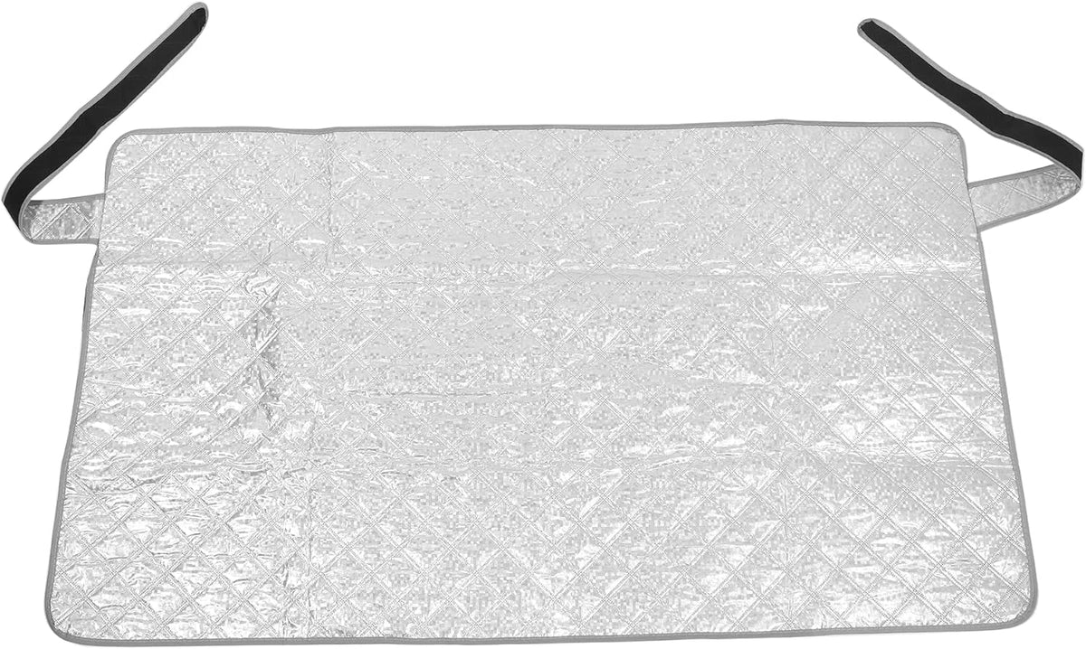X AUTOHAUX Rear Windshield Cover for Ice and Snow Magnetic Car Window Black