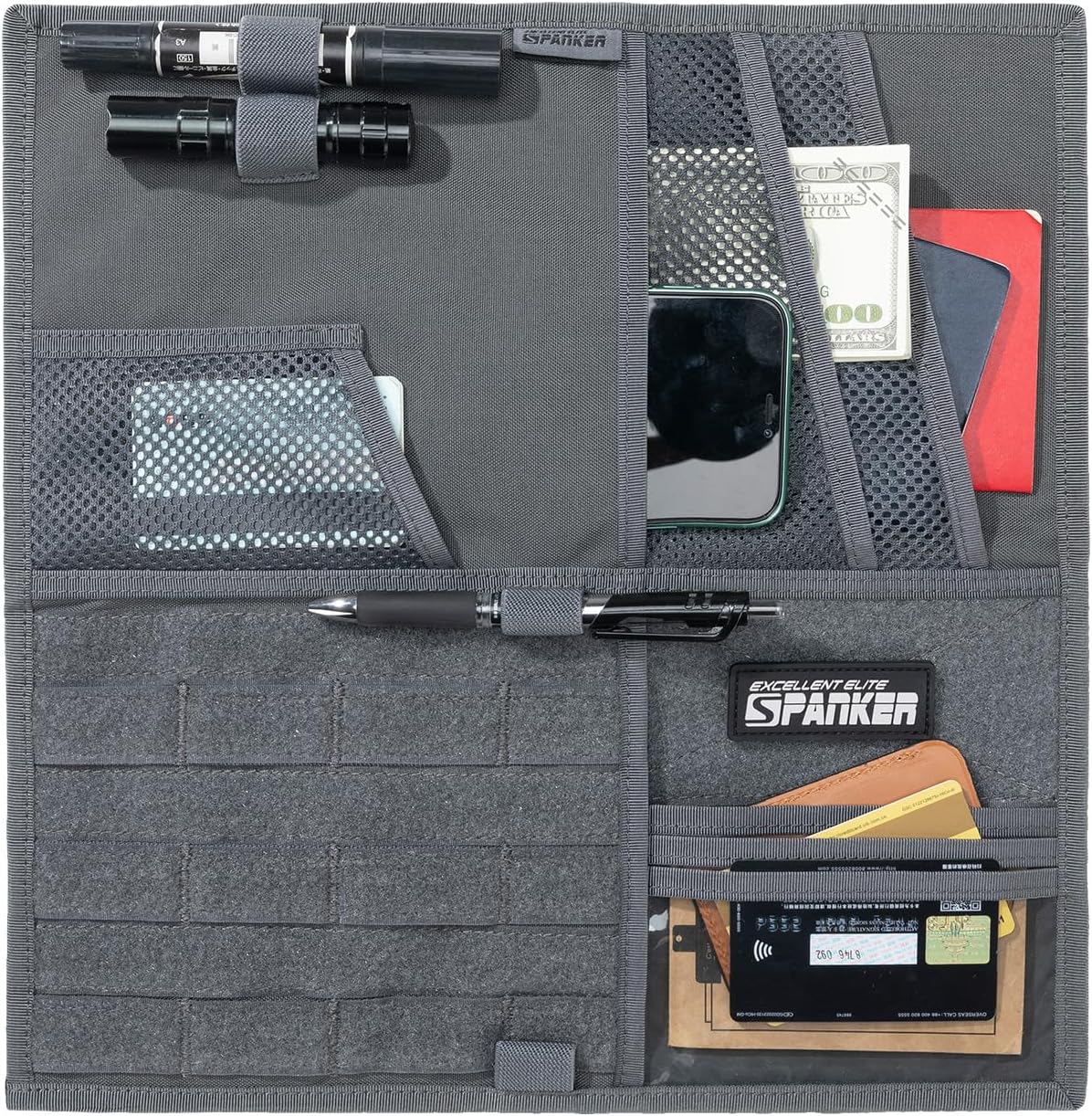 EXCELLENT ELITE SPANKER Tactical Car Visor Panel Organizer