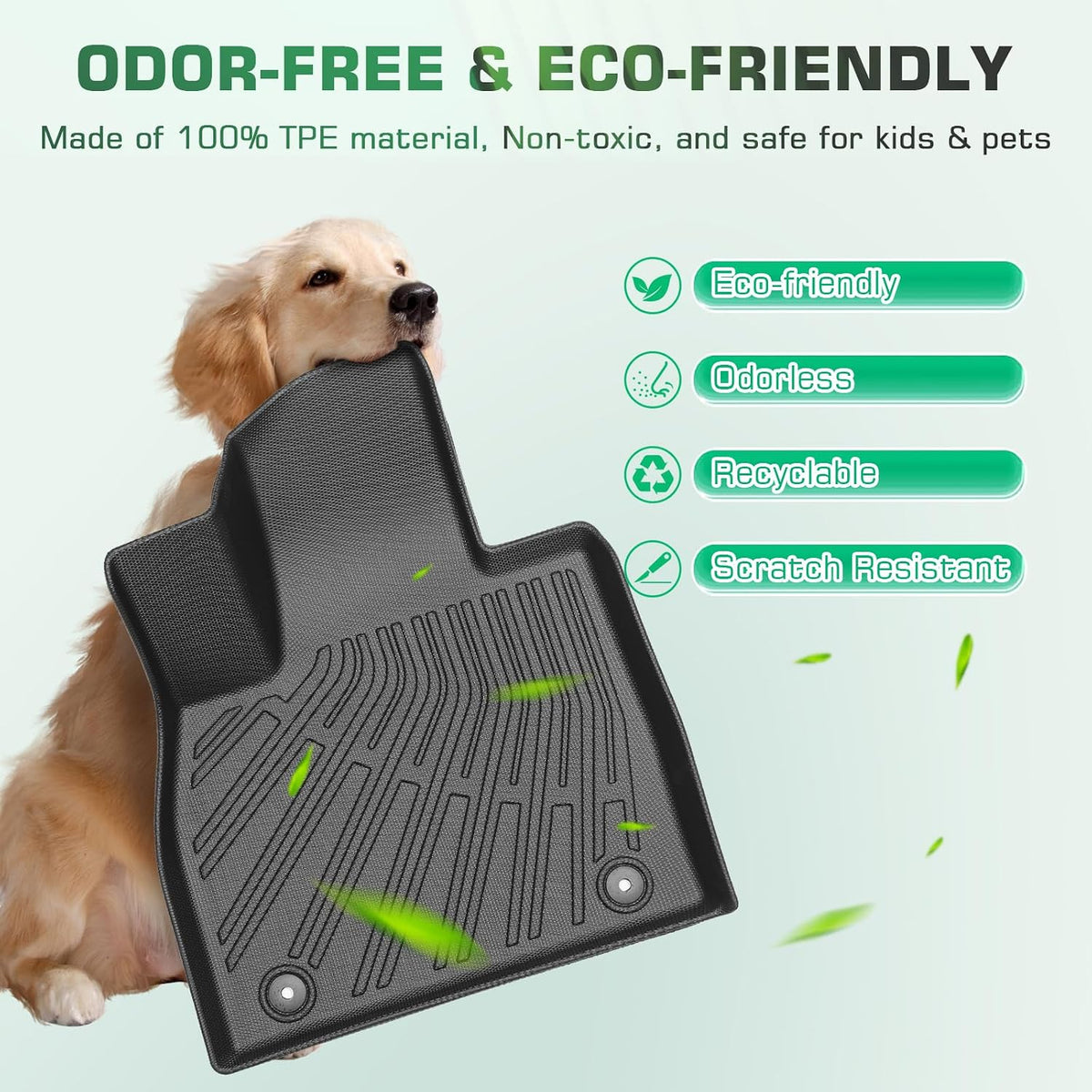 Floor Mats for Chevy Traverse 2009-2017 | Buick Enclave 2008-2017 7 Seats