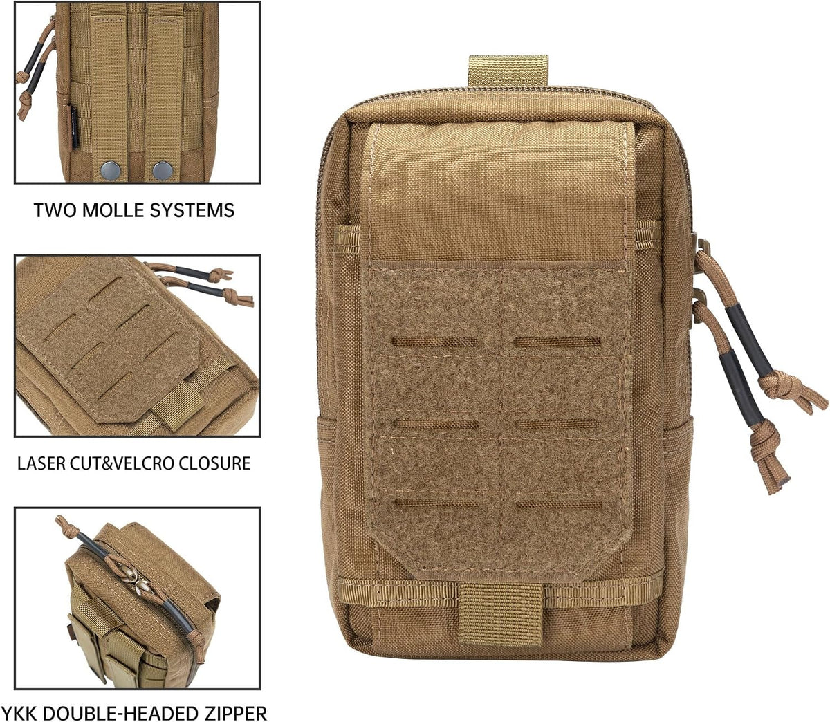 EXCELLENT ELITE SPANKER Tactical EDC Pouch Molle Utility Pouch Phone Pouch