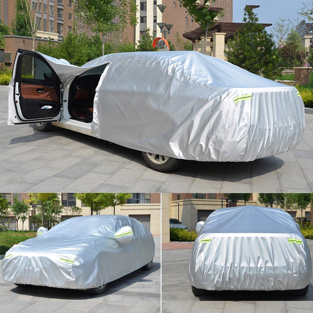 Koukou 6 Layers Car Cover Custom Fit Lexus NX200t/300/300h from 2014 to 2025, Waterproof All Weather for Automobiles, Sun Rain Dust Snow Protection. (Ships from US Warehouse, Arrive Within 3-7 Days)
